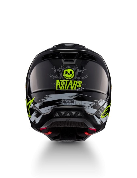 CASCO S-M5 RASH ECE 22.06 DARK GRAY BRIGHT RED GLOSSY