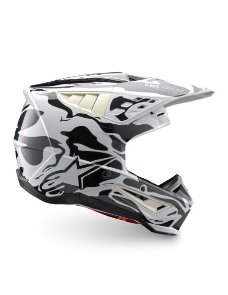 CASCO S-M5 MINERAL ECE 22.06 COOL GRAY DARK GRAY GLOSSY