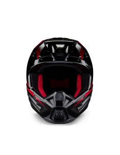 CASCO HONDA S-M5 ECE 22.06 BLACK RED GLOSSY 2