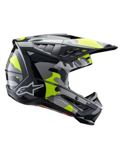 CASCO S-M5 ROVER 2 ECE 22.06 DARK GRAY YELLOW FLUO GLOSSY