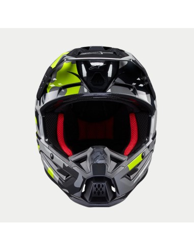 CASCO S-M5 ROVER 2 ECE 22.06 DARK GRAY YELLOW FLUO GLOSSY