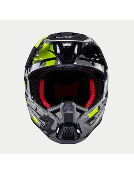 CASCO S-M5 ROVER 2 ECE 22.06 DARK GRAY YELLOW FLUO GLOSSY