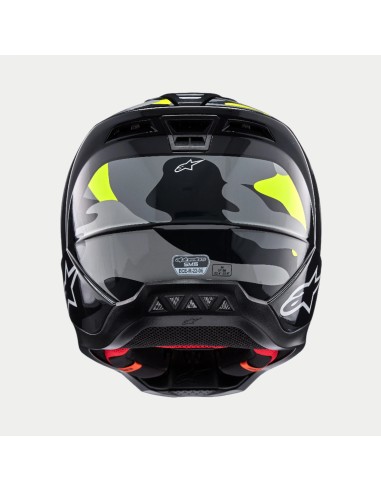 CASCO S-M5 ROVER 2 ECE 22.06 DARK GRAY YELLOW FLUO GLOSSY