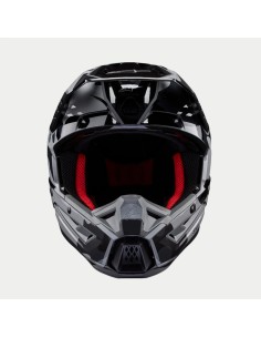 CASCO S-M5 ROVER 2 ECE 22.06 BLACK SILVER GLOSSY 2
