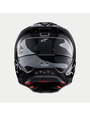 CASCO S-M5 ROVER 2 ECE 22.06 BLACK SILVER GLOSSY