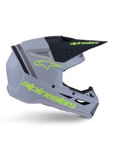 CASCO S-M3 RADIUM ECE 22.06 GRAY BLACK YELLOW FLUOMATT