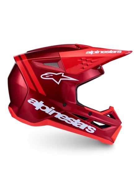 CASCO S-M3 RADIUM ECE 22.06 RED MOT RED FLUO WHITE GLOSSY