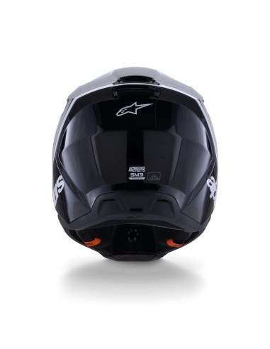 CASCO S-M3 RADIUM ECE 22.06 BLACK WHITE GRAY GLOSSY
