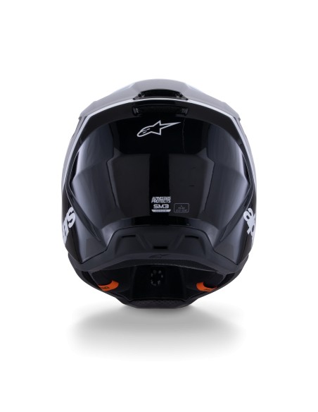 CASCO S-M3 RADIUM ECE 22.06 BLACK WHITE GRAY GLOSSY