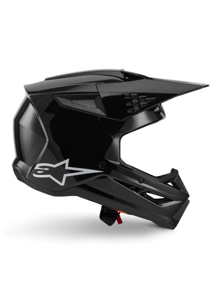 CASCO S-M3 SOLID ECE 22.06 BLACK GLOSSY