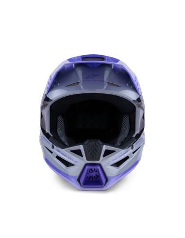CASCO S-M3 JETTSON ECE 22.06 GRAY PURPLE BLACK GLOSSY