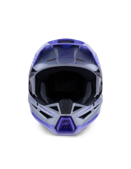 CASCO S-M3 JETTSON ECE 22.06 GRAY PURPLE BLACK GLOSSY