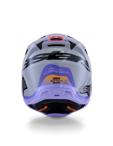 CASCO S-M3 JETTSON ECE 22.06 GRAY PURPLE BLACK GLOSSY