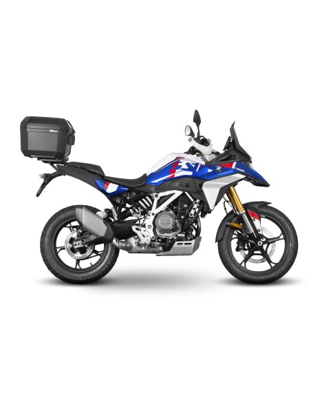 FIJACION PARA MALETA SUPERIOR BMW F450 GS COMPATIBLE CON PARRILLA OEM BMW