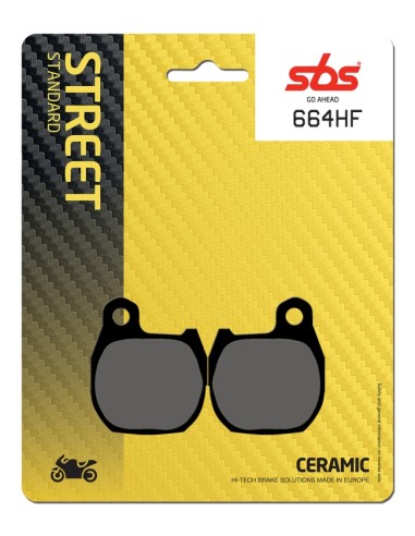 Pastilla de freno SBS P664-HF
