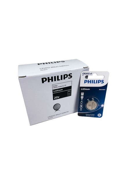 PILA BOTON LITIO PHILIPS CR2032 (CAJA 20u) 
