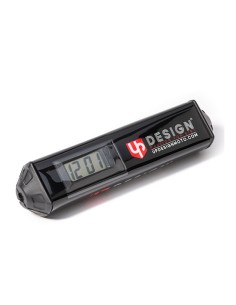 Protector manillar cilindrico Up design con reloj   