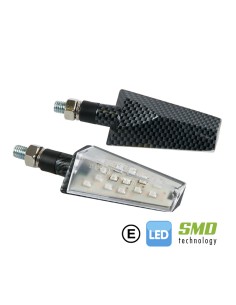 DUKE, INTERMITENTES CON LED - 12V LED - CARBON 