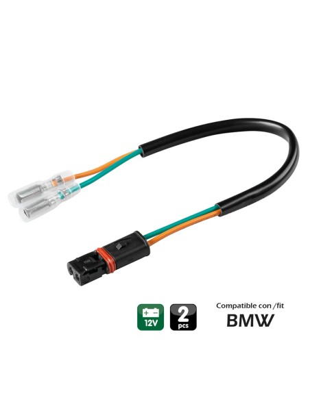 CONECTORES PARA INTERMITENTES, 2 UDS - COMPATIBLE PARA - BMW 