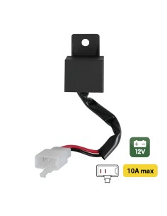 FLASHER 2 PIN, INTERMITENCIA ELECTRÓNICA PLUG & PLAY - 12V - 10A 