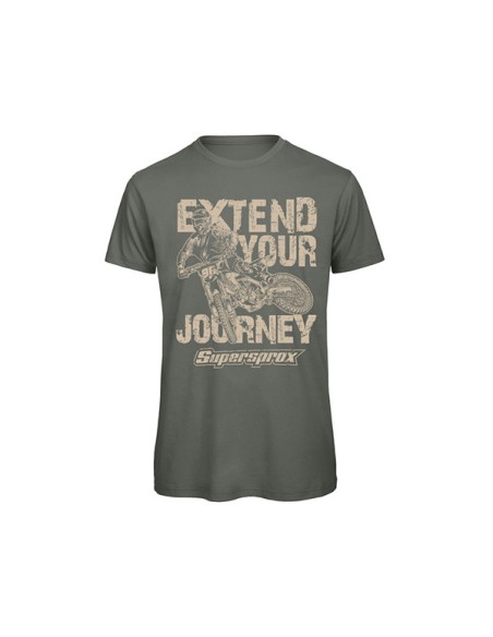 CAMISETA SUPERSPROX MILLENIAL CAQUI TALLA L 