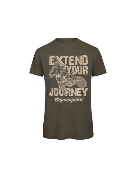 CAMISETA SUPERSPROX KHAKI VERDE TALLA L 