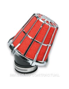 Filtro Potencia E5 Cromado S/Caja Carburador PHVA 