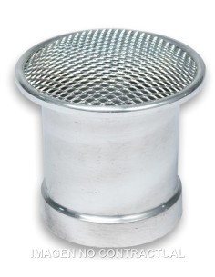 Trompeta D.52x70x1,2 con rosca 