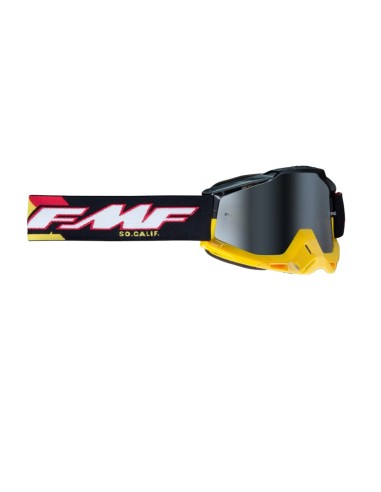 FMF POWERBOMB GOGGLE SPEEDWAY MIRROR SILVER 