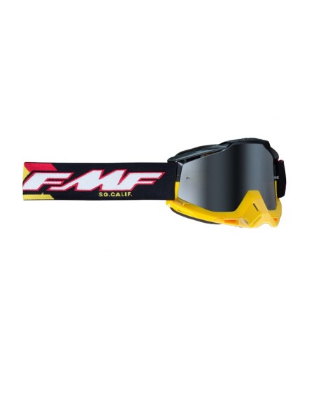 FMF POWERBOMB GOGGLE SPEEDWAY MIRROR SILVER 