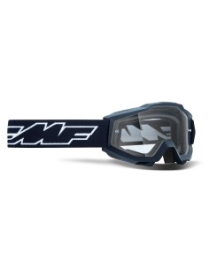 FMF POWERBOMB YOUTH (JUNIOR) GOGGLE ROCKET BLACK - CLEAR LENS 