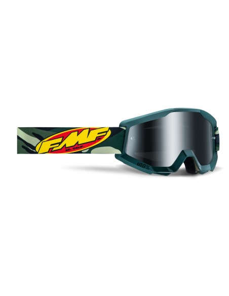 FMF POWERCORE GOGGLE ASSAULT CAMO - MIRROR SILVER  