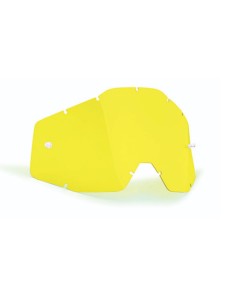 FMF POWERBOMB/POWERCORE REPLACEMENT - SHEET YELLOW LENS 