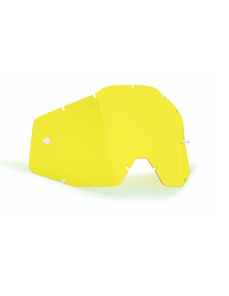 FMF POWERBOMB/POWERCORE REPLACEMENT - SHEET YELLOW LENS 