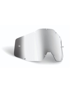 FMF POWERBOMB/POWERCORE REPLACEMENT - SHEET MIRROR SILVER LENS 
