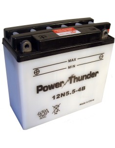 Batería Power Thunder 12N5.5-4B Convencional