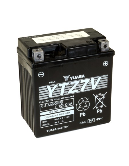 Batería Yuasa YTZ7-V Precargada