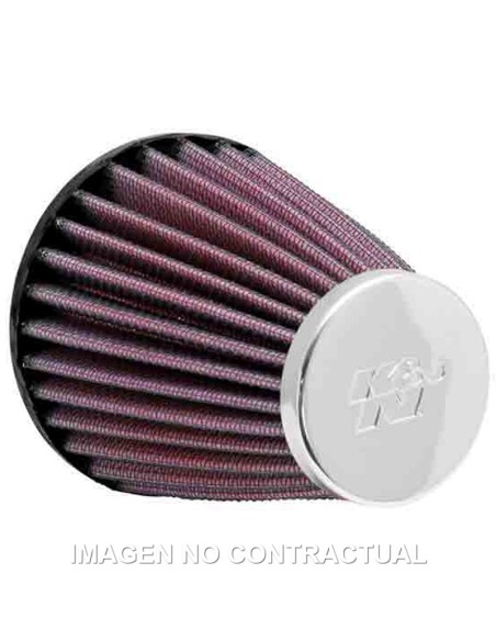 Filtro aire K&N RC-1200 Universal Cromado 