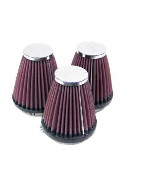 Filtro Potencia K&N Universal D. INT. 70 MM OVALADO