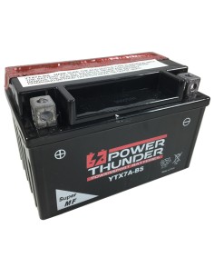 Batería Power Thunder CTX7A-BS Sin Mantenimiento