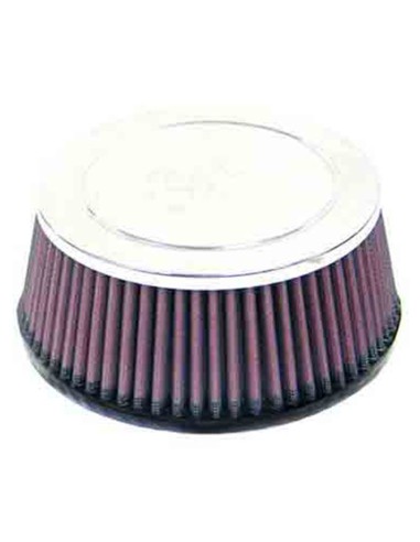 Filtro potencia K&N Cromado D. 98mm Universal