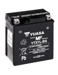 Batería Yuasa YTX7L-BS Sin Mantenimiento