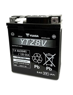 Batería Yuasa YTZ8-V Precargada