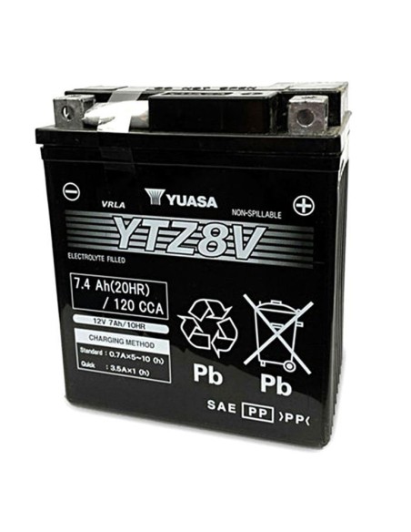 Batería Yuasa YTZ8-V Precargada