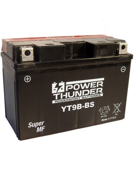 Batería Power Thunder CT9B-BS Sin Mantenimiento