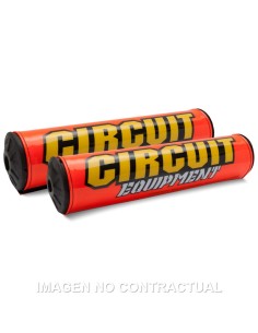 Protector Manillar Circuit I-9 Rojo Fluor 