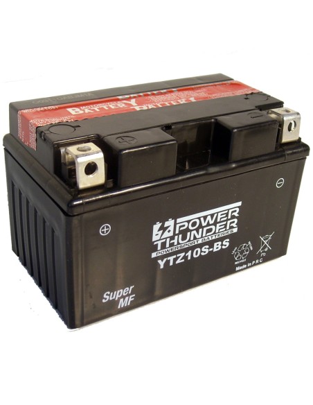Batería Power Thunder CTZ10S-BS Sin Mantenimiento