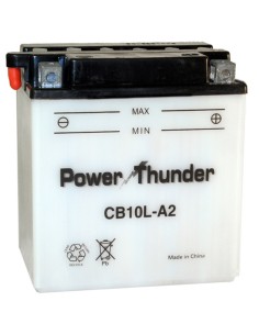 Batería Power Thunder CB10L-A2 Convencional