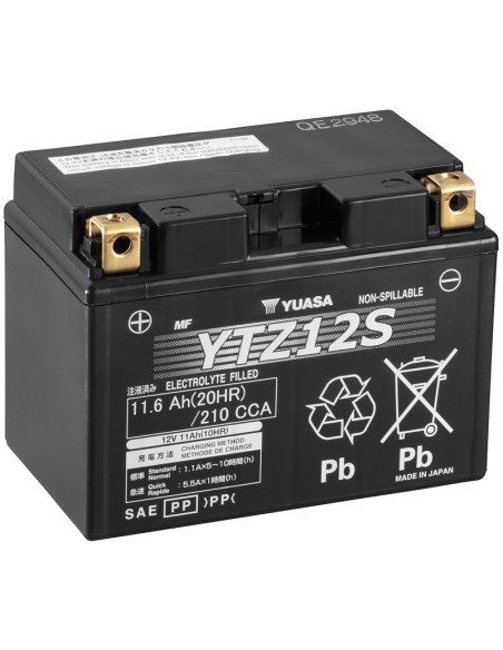 Batería Yuasa YTZ12-S Precargada
