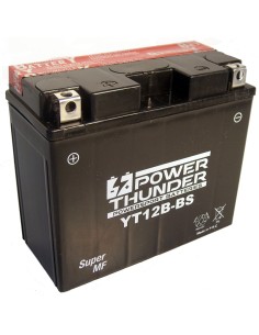 Batería Power Thunder CT12B-BS Sin Mantenimiento